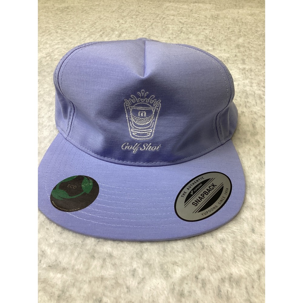TravisMathew Back Again Golf Shot Snapback Hat Purple‎ Lavender A40263 NEW